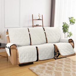 Housses de chaise housse de canapé inclinable imperméable housse inclinable 3 places avec Console canapé réversible pour salon fendu