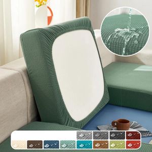 Couvroisses de chaise Sofa Sofa Cove Jacquard Elastic Seas Seat Cover Coussin pour le salon Protecteur de Meubles L