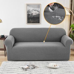 Stoelbekleding Waterdichte Dikke Bank Voor Woonkamer Jacquard Effen Kleur Couch Cover Hoek Kussenovertrekken L Vorm Protector 2023