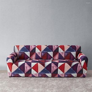 Housses de chaise en gros quatre saisons tout compris élastique lait soie brossé impression canapé couverture salon serviette