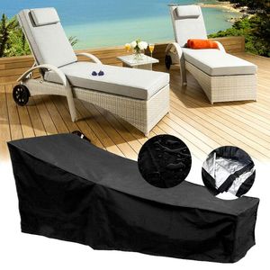 Stoelbedekkingen y1uu chaise lounge cover waterdichte beschermer stof buiten patio sofa