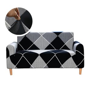 Housses de chaise YANYANGTIAN Plaid canapé élastique pour salon imprimé canapé sectionnel housse extensible 220906