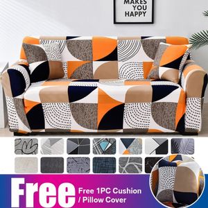 Housses de chaise Yeahmart Stretch imprimé canapé 1 2 3 4 places housse de canapé pour salon housse de protection de meubles en forme de L 230923