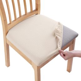 Chaise Ers Seat Pour Chaises De Salle À Manger Stretch Jacquard Lot De 4 Beige Drop Delivery 2022 Dhseller2010 Amner