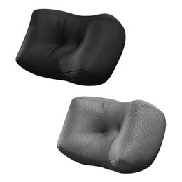 Chaise Canapé Coussin Lombaire Maille Respirante Design Ergonomique Oreiller De Soutien Soulagement De La Douleur Dorsale Coussin De Dossier/Décoratif