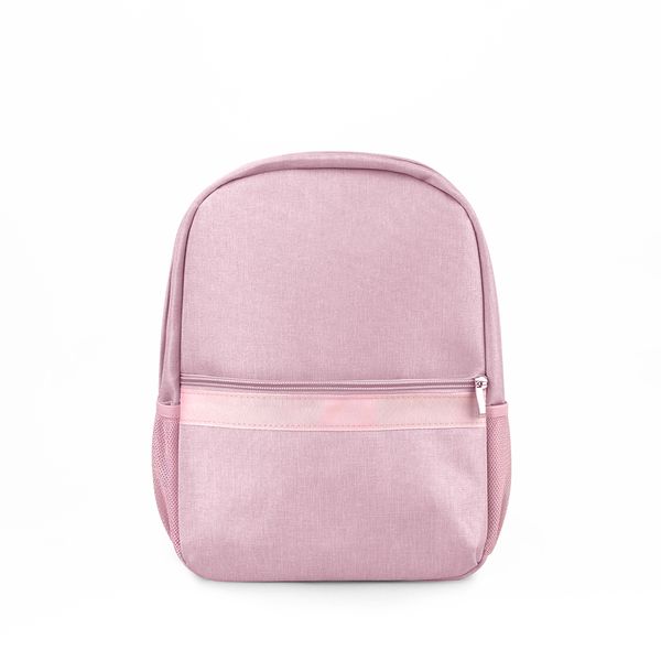 Chambray enfant en bas âge sac à dos fil tissé sac d'école en gros enfants livre sacs garçon Gril préscolaire fourre-tout avec poches en filet DOMIL1062470