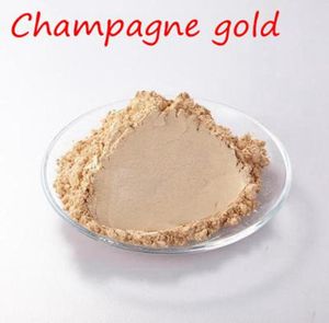 champagne goud Parel Pigmentpoeder kleurstof keramische poederverf coating Automotive Coatings kunst ambachten kleuren voor nagelsoogschaduw1175738