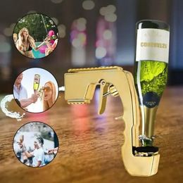 Champagne Gun Vin Pulvérisateur Pistolet Bouteille De Bière Durable Pistolet Version Bouchon Éjecteur Cuisine Bar Outils Vin Accessoires Alliage 240124