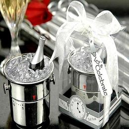 Champagne Ice Bucket keukentimers voor bruids douche bruiloft verjaardag gunst kookgerei 60 minuten timer groothandel