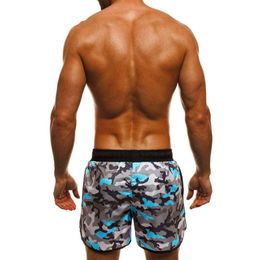 Chamsgend Zomer Mannen Elastische Camouflage Zwemshorts Mode Badmode Strand Casual Shorts Surf Badmode 20201226j