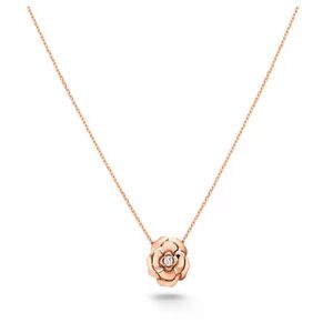 CHAN 5 ketting Nieuw in luxe fijne sieraden ketting voor dames hanger k Gouden Hart Designer Damesmode LES INFINIS DE C197S