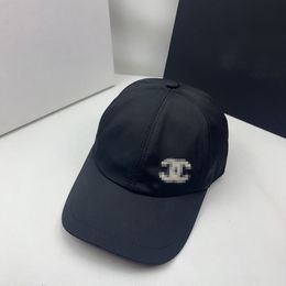 Chan Baseball Cap Classic Luxury C Letter Same Style Designer Hoeden Pure katoen hoge kwaliteit Zomer Sunshade Ch Hat voor mannen en vrouwen