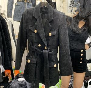 Chan – veste de marque pour femmes, mode Maje, haut de gamme, manteau classique en Tweed, Cardigan noir, nouvelle collection automne/hiver 2024