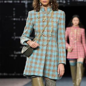 Chan dames designerkleding damesjas plus size hoogwaardige luxe designer mode CCCC jas tweed Vrije tijd vest lange stijl overjas Moederdag cadeau