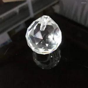 Lámpara de araña de cristal, piezas de prismas de lámpara de bola transparente de 1,6 
