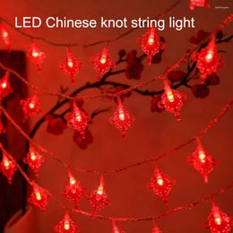 Kroonluchter Kristal 1 SET Rode Lantaarn Lichtslinger 20 LEDs/40 LEDs Chinese Knoop Batterij-aangedreven Voor Jaar Bruiloft Decor