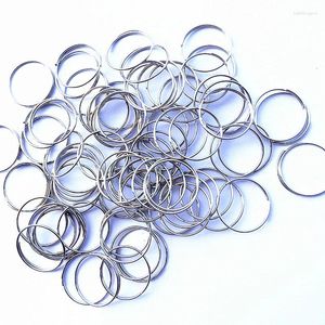 Araña de cristal 10000 unids/lote 13mm anillos de acero cromado accesorios de cortina de cuentas conectores de Metal de iluminación