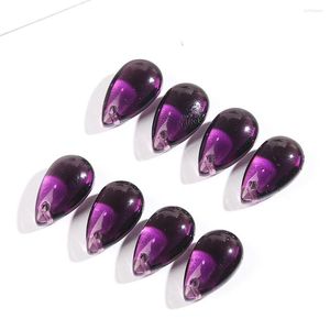 Kroonluchter Crystal 10pc 14 mm Purple traan in traan gefacetteerd glas prisma suncatcher deel parel gordijn hanger sieraden maken accessoires maken