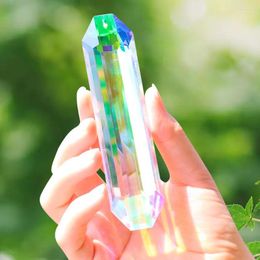 Cryelier Crystal de 120 mm Colorido Adorno de vidrio Arte de vidrio Piezas facetadas Facetizadas Diy Accesorios de decoración de bodas en el hogar