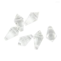 Candelier Crystal 200pcs/lote tamaño pequeño color transparente de 11x20 mm prisma u piezas de caída colgante para suspensión
