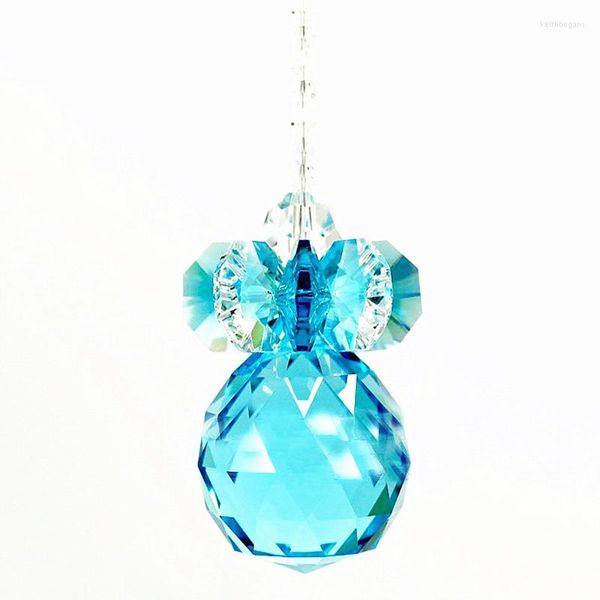 Candelier Crystal 2pc 30x300mm (h) cuentas de vidrio multicolor con bolas facetadas para piezas colgantes iluminaci￳n de surrater prism