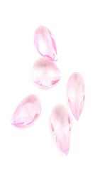 Crystal de lustre 38 mm50 mm63 mm76 mm rose Perles d'amande Éclairage Prism Pendent hanging9158481