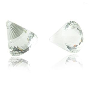 Lustre cristal clair couleur 4 pièces/lot 40mm boule de diamant bricolage rideau arbre de noël mariage guirlande brin
