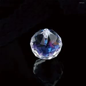 Kroonluchter kristalkleuren 30 mm k9 hangende kogelglas prisma feng shui gefacetteerde ballen voor kroonluchters verlichting onderdelen thuis bruiloft decoratie