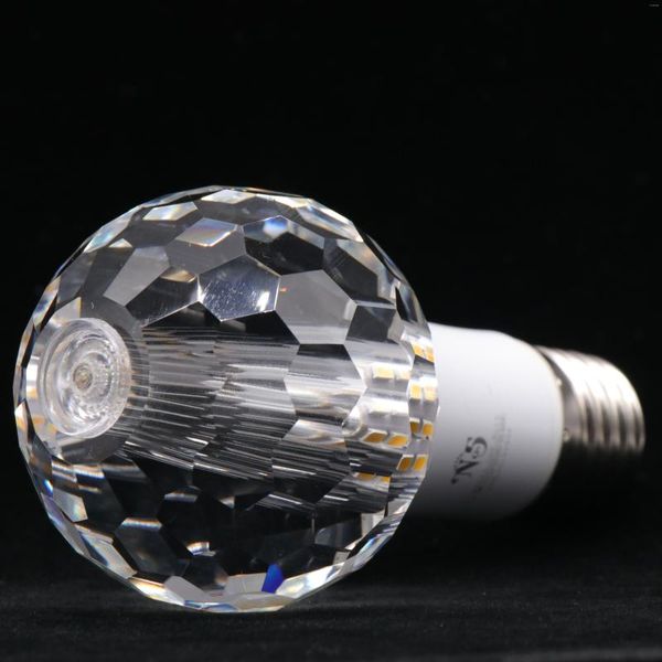 Lámpara de araña Crystal E14 LED Light 5W Modern Honeycomb Ball Downlight 1 pieza Boda decorativa