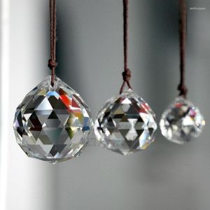 Kroonluchter kristal gefacetteerde kogelglasballen hangers voor de onderdelen prisma suncatcher hangen