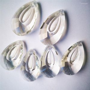Kroonluchter kristalvrije ringen 30 stks 50 mm markies heldere gefacetteerde verlichtingshangers diy raam suncatchers voor glazen kralen gordijn