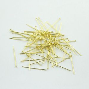 Agujas en T de Metal y cristal para lámpara de araña, 500/1000 Uds., 20/40mm, pines chapados en Color dorado/cromo/bronce para accesorios colgantes Diy, conexión y