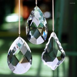 Kroonluchter Kristal Verkoop 100mm K9 Heldere Kleur Hanger Mooi Glas Licht Deel Tuin Suncatcher Bruiloft Woondecoratie