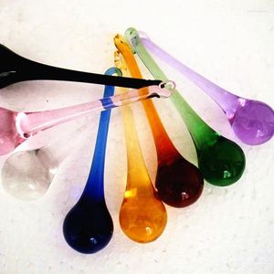 Lustre en cristal de qualité supérieure, 12 pièces de 20 à 80mm, goutte d'eau en verre multicolore (anneaux gratuits), pendentifs de lampe à la mode, pendentif de rideau