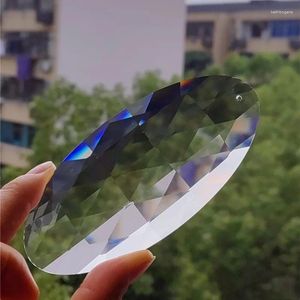 Lámpara de araña de cristal de alta calidad, 5 unidades por lote, AB o transparente, adorno atrapasoles DIY, colgantes de cristal, piezas de luz, decoración del hogar para bodas