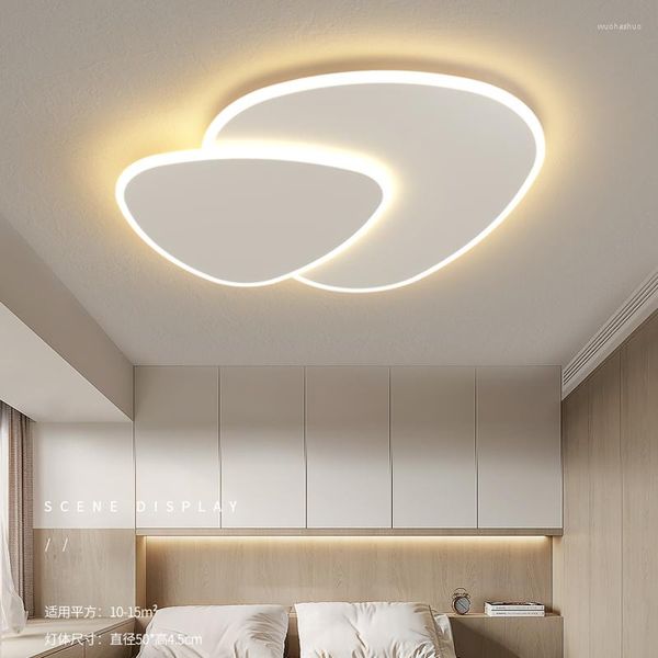 Candelabros 2022 Lámpara de techo LED para dormitorio Sala de estar Anillo moderno para niños Decoración para el hogar Cocina Baño Loft Lámpara colgante