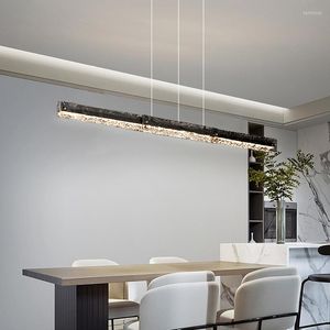 kroonluchters 2023 moderne luxe koperen led hanglamp voor eetkamer keuken tafel bar slaapkamer kunst zwart glazen plafond kroonluchter licht