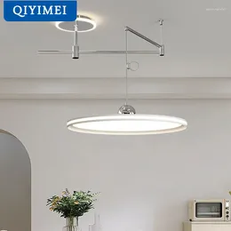 CHANDELIERS 2024 Restaurant Lumières Nordic Light Luxury Tableaux de salle à manger minimaliste Lampes Cuisine Cuisine Éclairage intérieur Décor