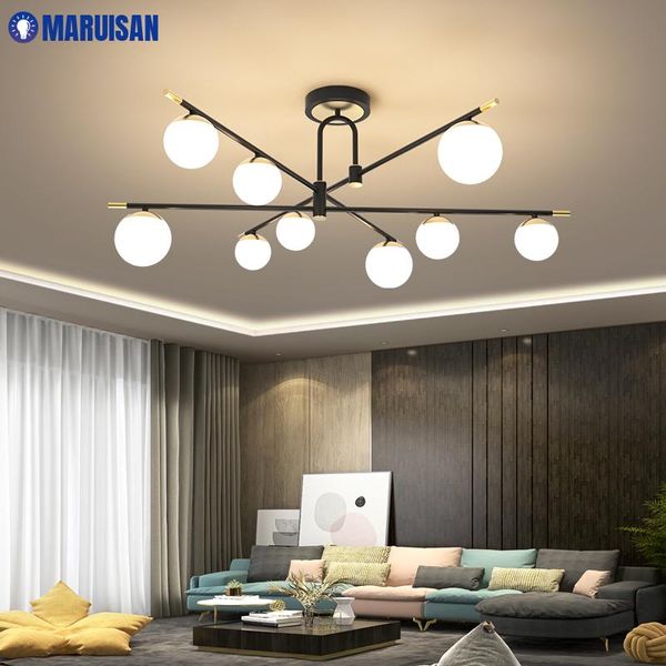 Lámparas de araña LED modernas de acrílico para sala de estar, dormitorio, comedor, hogar, lámpara interior, accesorios de iluminación, Luminaria Lampada
