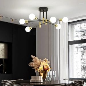 Lustres biewalk nordic moderne plafonnier lampe de plafond moderne country pendentif éclairage cuisine chambre salon coulonnerie barride noire lustre