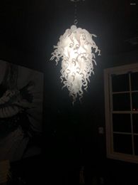 Kroonluchters eigentijdse witte kroonluchter lichtarmatuur led klassieke designer verlichting