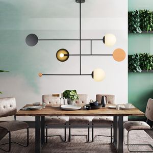 Kroonluchters Designer Astro Mobiel Licht Minimalistische Plafond Paal Kroonluchter Voor Eetkamer Slaapkamer Koffie Decor Ijzer E14 Lijn Hanglamp