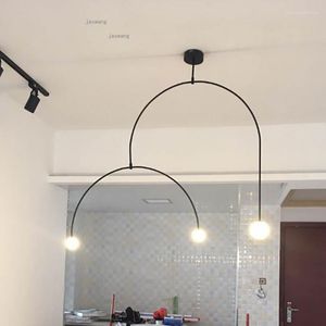 Lampadari Designer Soffitto In Ferro Nel Soggiorno Lampadario A LED Illuminazione Camera Da Letto Luci Da Cucina Lampade