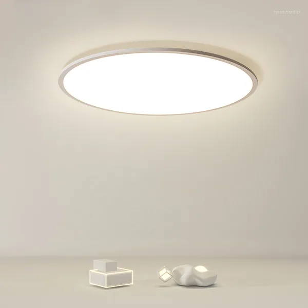 Lustres salle à manger pendentif Ultra-mince barre ronde lampe de Table Simple moderne minimaliste nordique modèle bureau