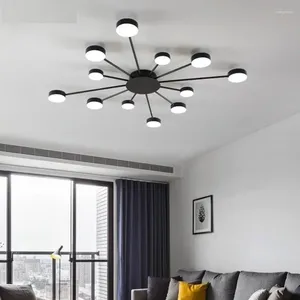 Kroonluchters Inbouw Nordic Moderne LED-plafondverlichting voor woonkamer Slaapkamer Home Deco Kroonluchter Lamp Verlichting Luxe