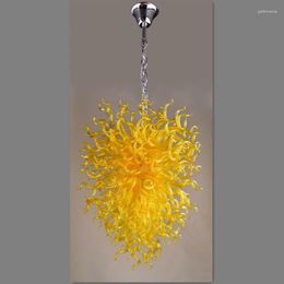 Lustres lustre en or lustre en verre de Murano LED bricolage pour la décoration de sol