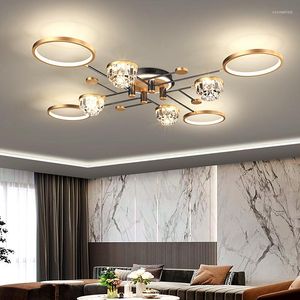 Lustres de haute qualité et prix compétitif lumière nordique luxe salon lampe 2023 moderne Simple cristal chambre