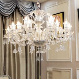 Lustres K9 lustre en cristal éclairage Vintage pour salon chambre cuisine grade pendentif plafonnier corps transparent maison lumières