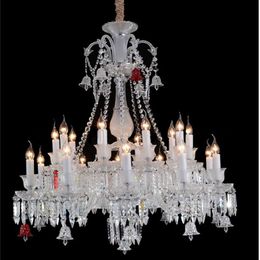 Kroonluchters Large Crystal Modern Chandelier Lighting Dining Room Europeaan 110-240VChandeliers