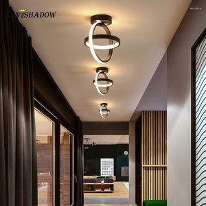 Lustres Led plafond 110V 220V allée lumière moderne lustre pour salon salle à manger cuisine chambre luminaires